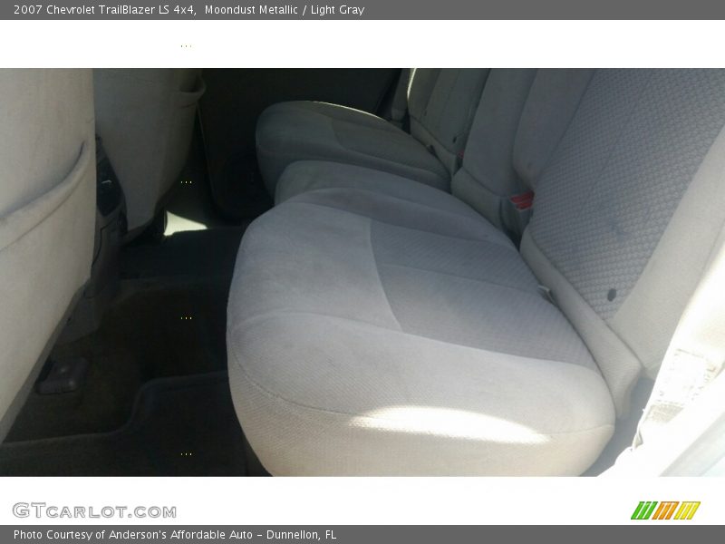 Moondust Metallic / Light Gray 2007 Chevrolet TrailBlazer LS 4x4