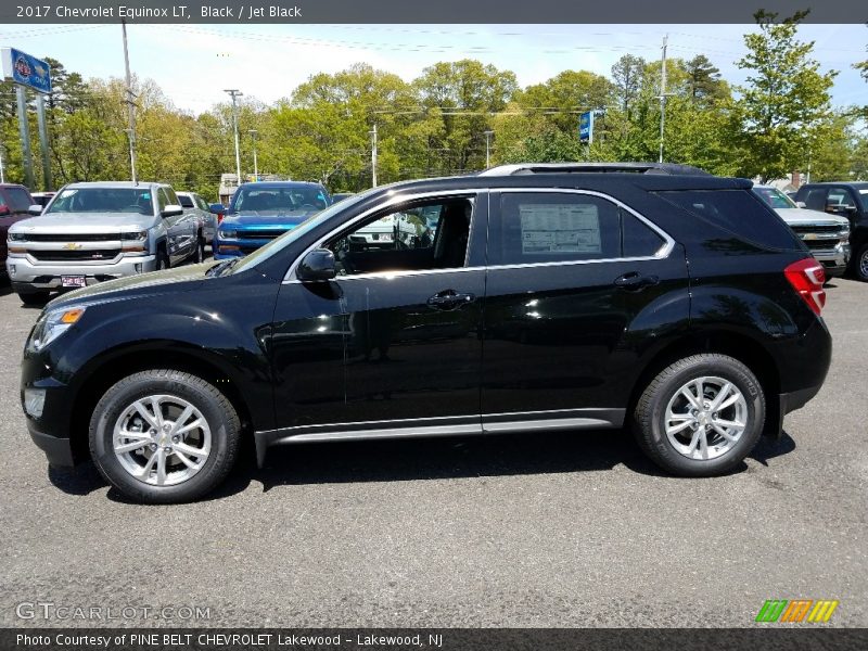 Black / Jet Black 2017 Chevrolet Equinox LT