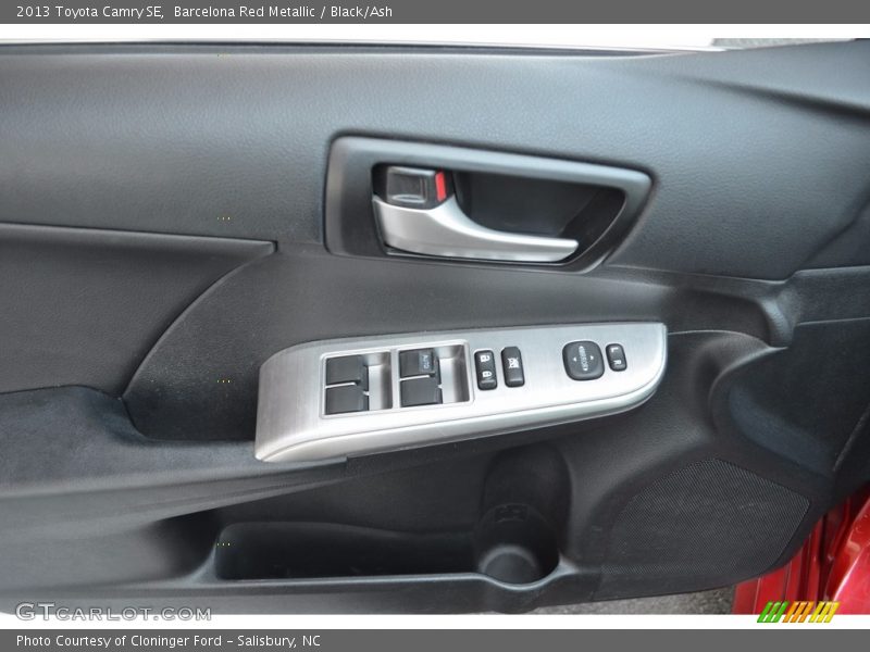 Barcelona Red Metallic / Black/Ash 2013 Toyota Camry SE