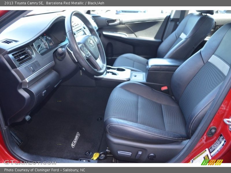 Barcelona Red Metallic / Black/Ash 2013 Toyota Camry SE