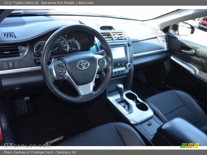 Barcelona Red Metallic / Black/Ash 2013 Toyota Camry SE