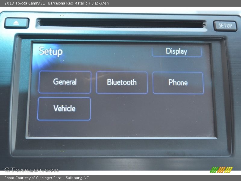 Barcelona Red Metallic / Black/Ash 2013 Toyota Camry SE