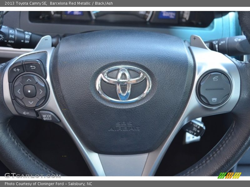Barcelona Red Metallic / Black/Ash 2013 Toyota Camry SE