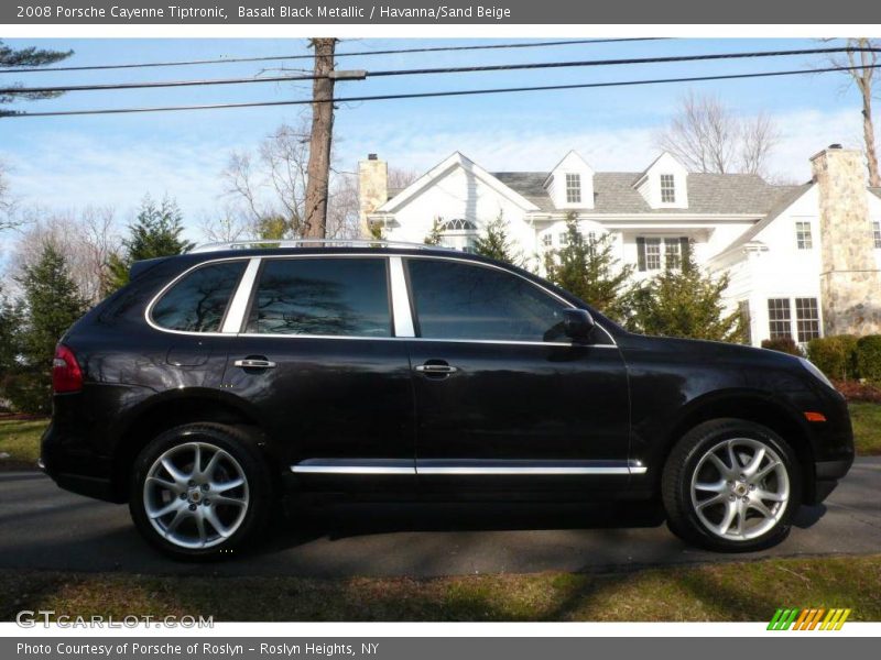 Basalt Black Metallic / Havanna/Sand Beige 2008 Porsche Cayenne Tiptronic