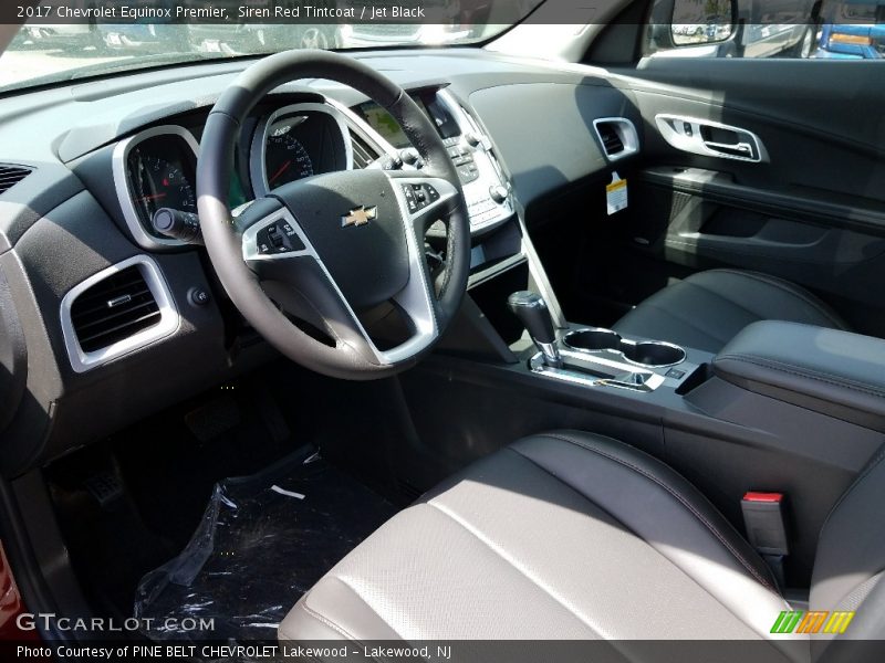 Siren Red Tintcoat / Jet Black 2017 Chevrolet Equinox Premier