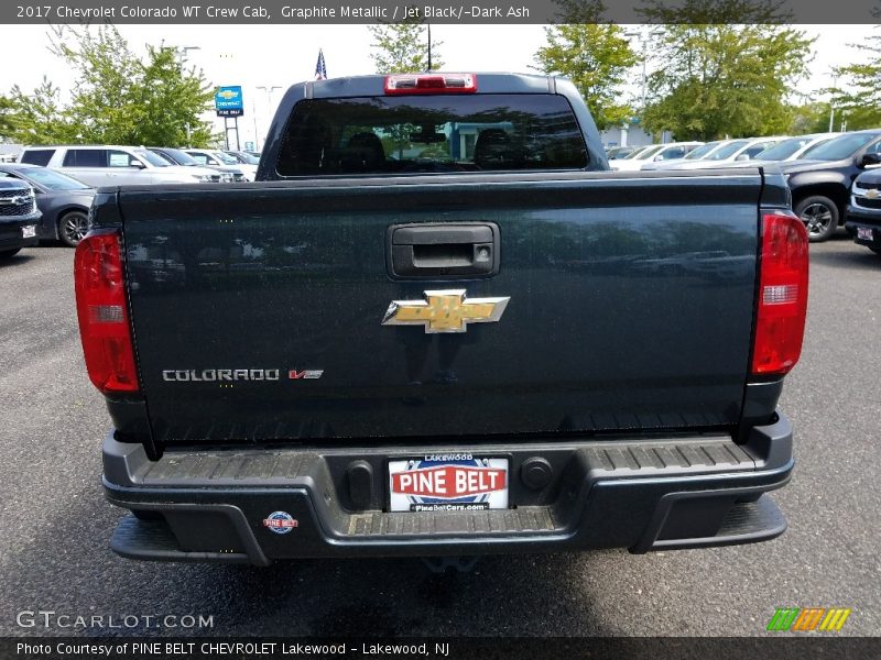 Graphite Metallic / Jet Black/­Dark Ash 2017 Chevrolet Colorado WT Crew Cab