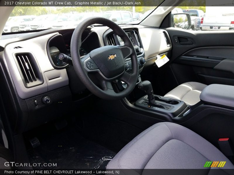Graphite Metallic / Jet Black/­Dark Ash 2017 Chevrolet Colorado WT Crew Cab