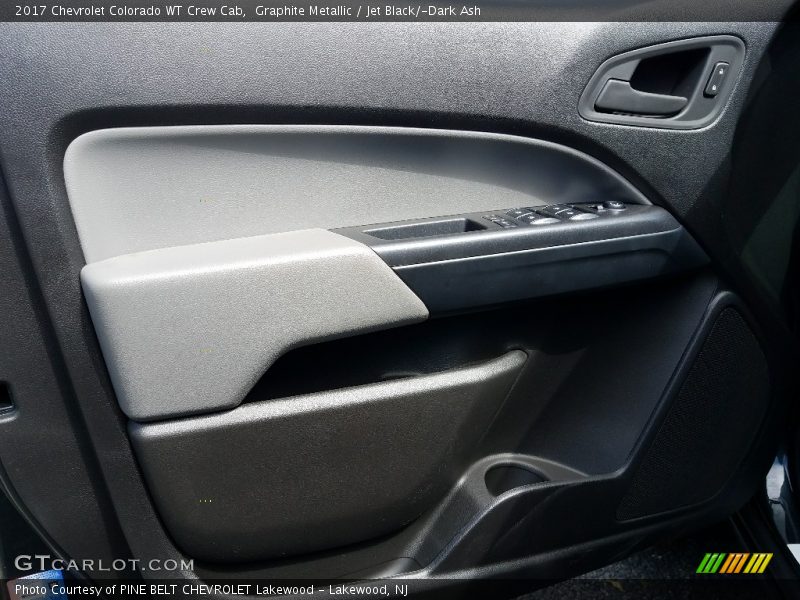 Graphite Metallic / Jet Black/­Dark Ash 2017 Chevrolet Colorado WT Crew Cab