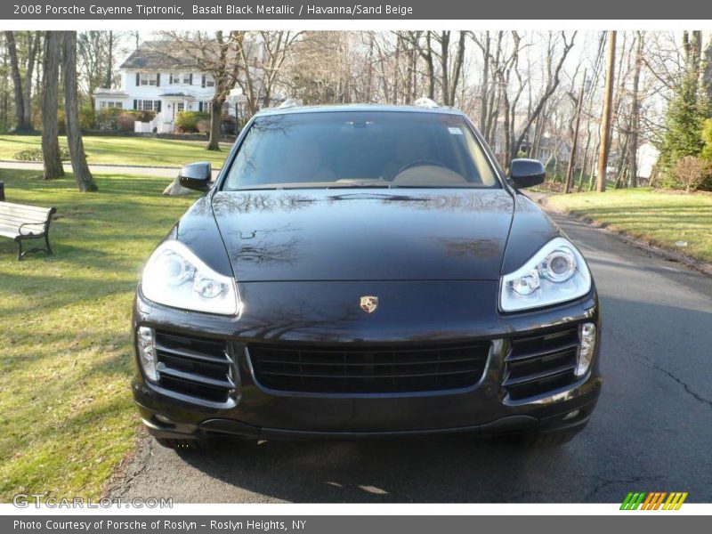 Basalt Black Metallic / Havanna/Sand Beige 2008 Porsche Cayenne Tiptronic