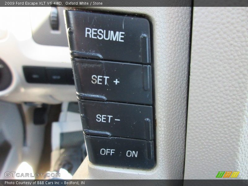 Oxford White / Stone 2009 Ford Escape XLT V6 4WD
