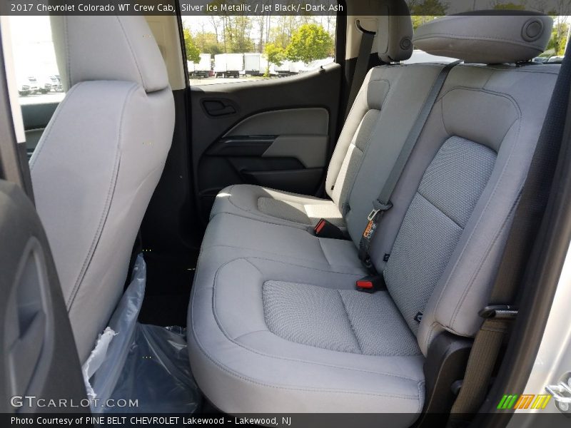Silver Ice Metallic / Jet Black/­Dark Ash 2017 Chevrolet Colorado WT Crew Cab