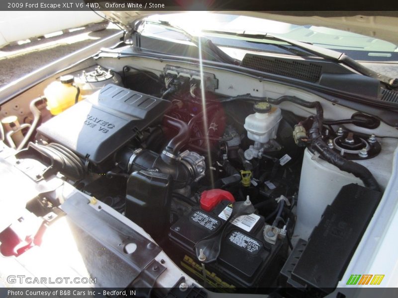 Oxford White / Stone 2009 Ford Escape XLT V6 4WD