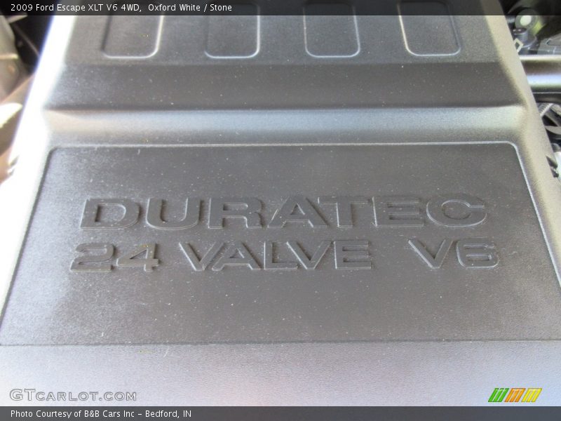 Oxford White / Stone 2009 Ford Escape XLT V6 4WD