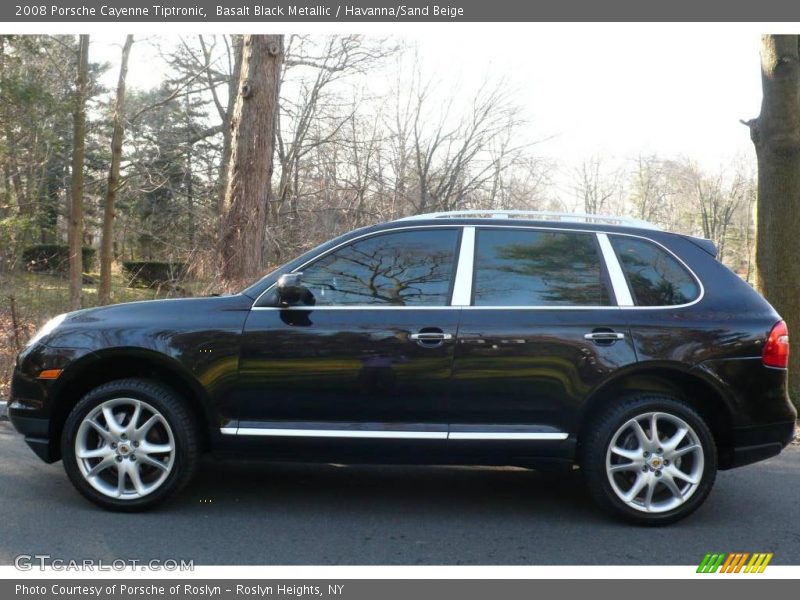 Basalt Black Metallic / Havanna/Sand Beige 2008 Porsche Cayenne Tiptronic