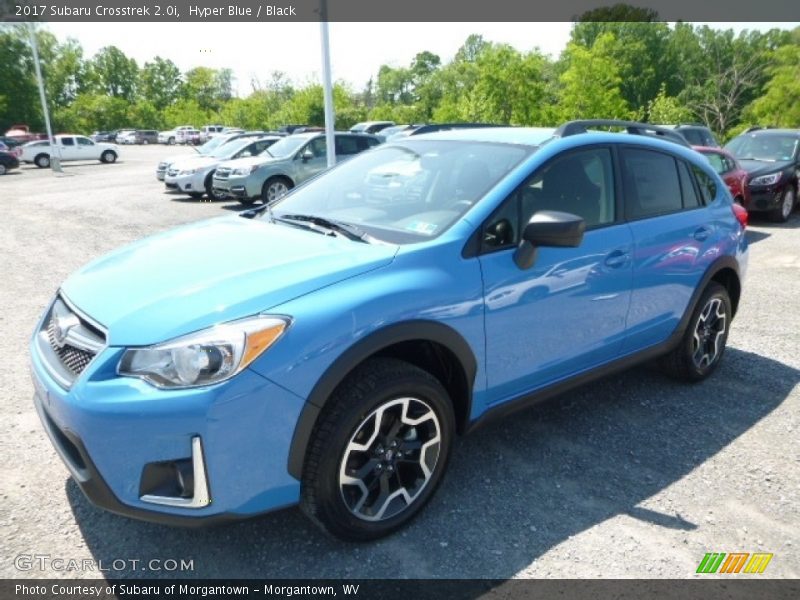 Hyper Blue / Black 2017 Subaru Crosstrek 2.0i