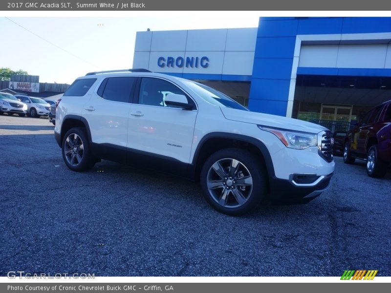 Summit White / Jet Black 2017 GMC Acadia SLT