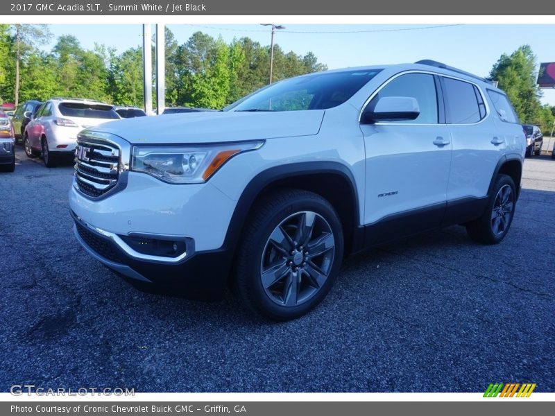 Summit White / Jet Black 2017 GMC Acadia SLT