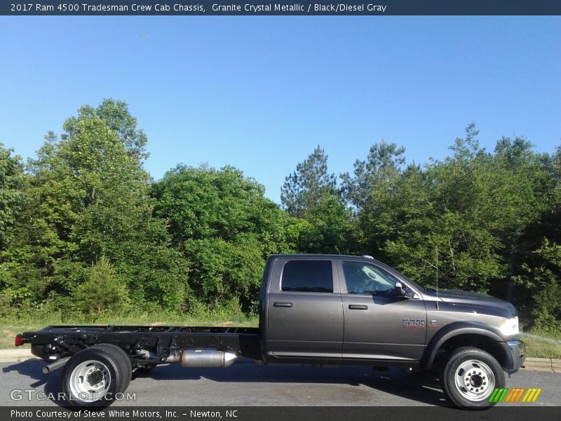 Granite Crystal Metallic / Black/Diesel Gray 2017 Ram 4500 Tradesman Crew Cab Chassis