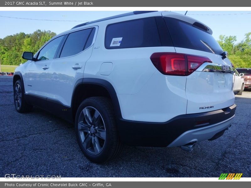Summit White / Jet Black 2017 GMC Acadia SLT