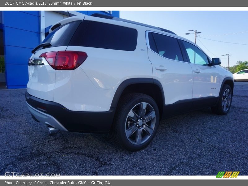Summit White / Jet Black 2017 GMC Acadia SLT