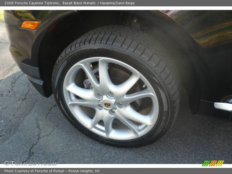 Basalt Black Metallic / Havanna/Sand Beige 2008 Porsche Cayenne Tiptronic