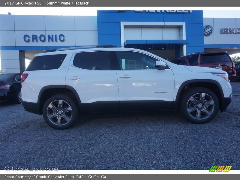 Summit White / Jet Black 2017 GMC Acadia SLT