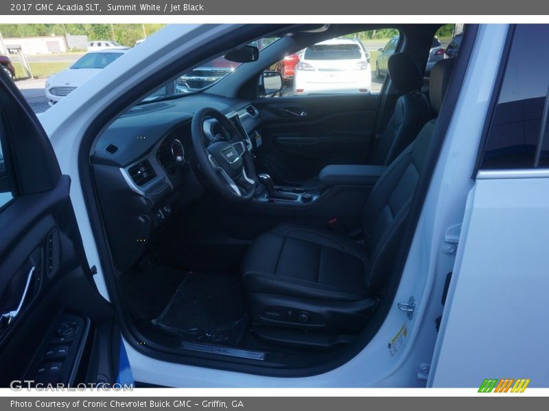 Summit White / Jet Black 2017 GMC Acadia SLT