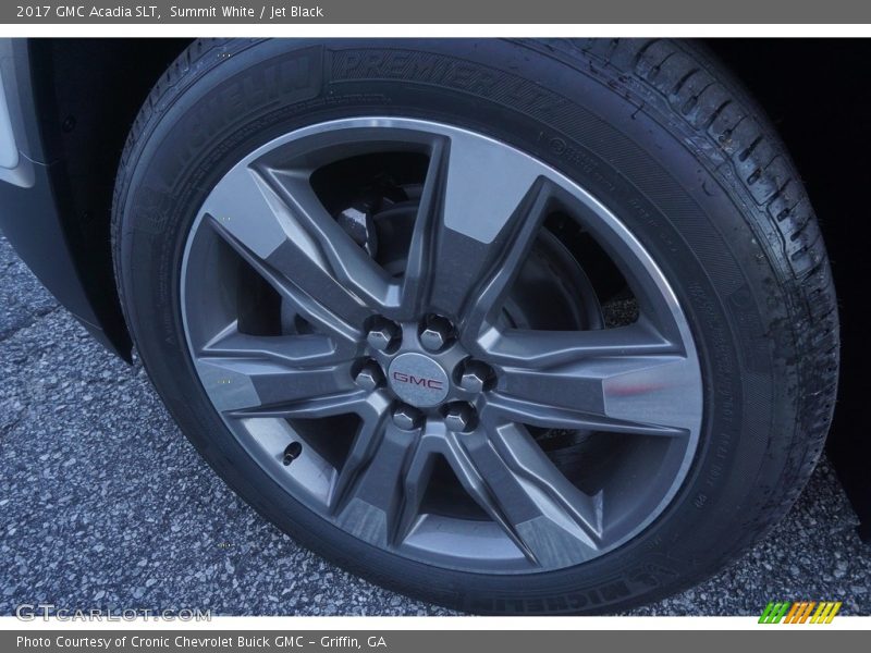 Summit White / Jet Black 2017 GMC Acadia SLT