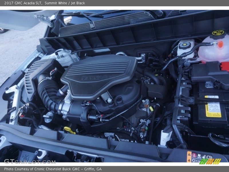 Summit White / Jet Black 2017 GMC Acadia SLT