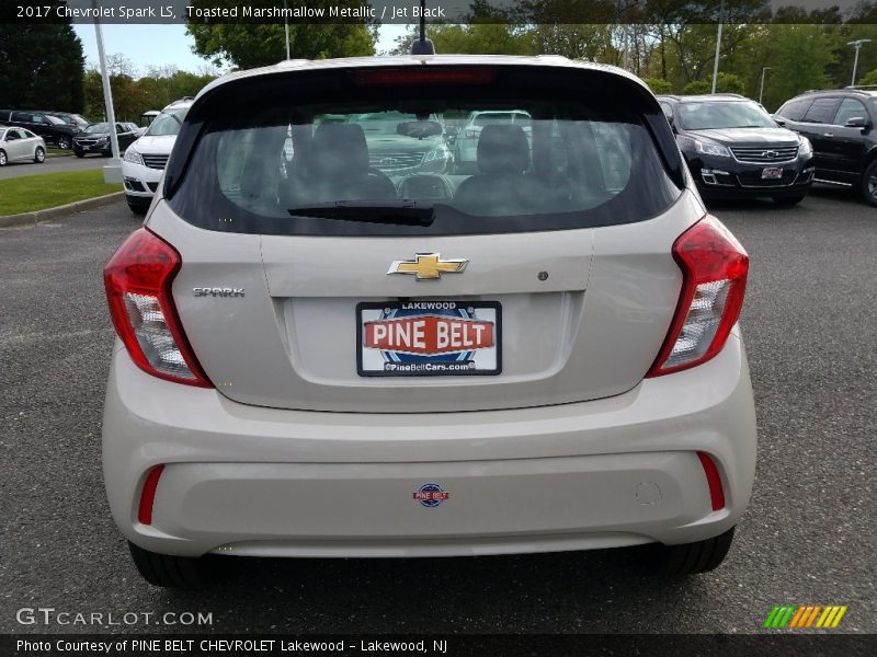 Toasted Marshmallow Metallic / Jet Black 2017 Chevrolet Spark LS