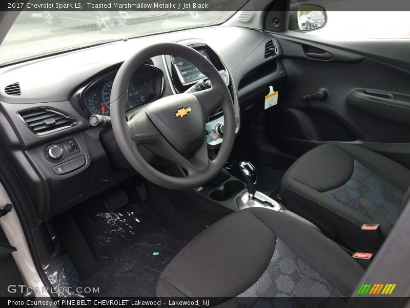 Toasted Marshmallow Metallic / Jet Black 2017 Chevrolet Spark LS