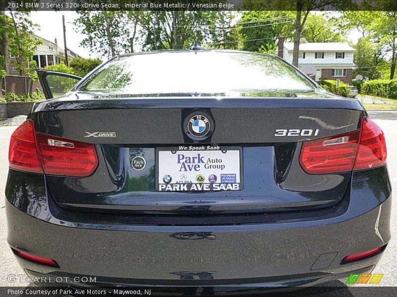 Imperial Blue Metallic / Venetian Beige 2014 BMW 3 Series 320i xDrive Sedan
