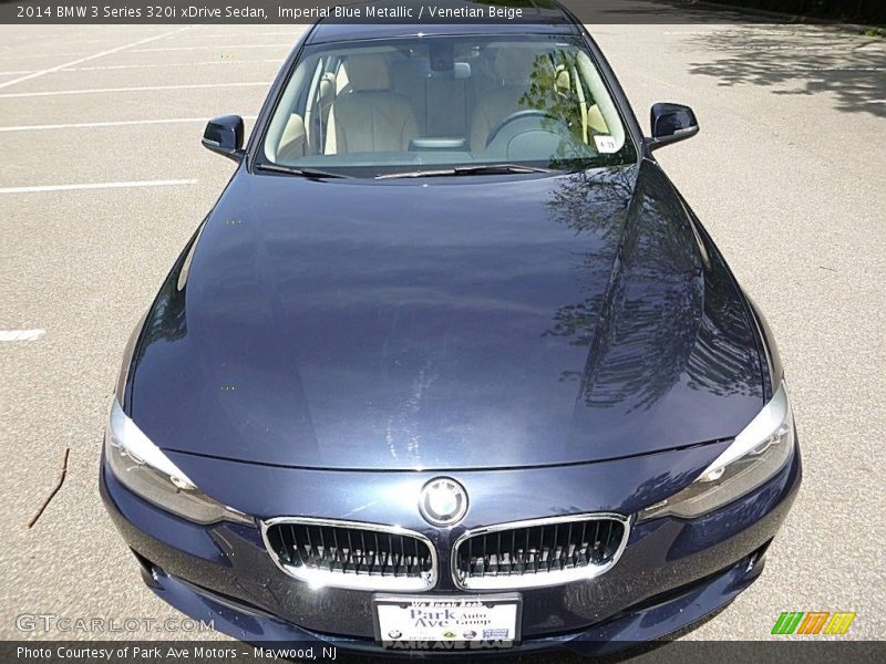 Imperial Blue Metallic / Venetian Beige 2014 BMW 3 Series 320i xDrive Sedan