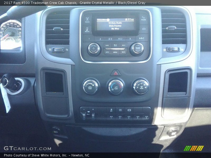 Granite Crystal Metallic / Black/Diesel Gray 2017 Ram 4500 Tradesman Crew Cab Chassis