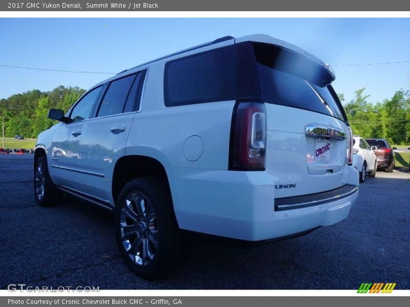 Summit White / Jet Black 2017 GMC Yukon Denali
