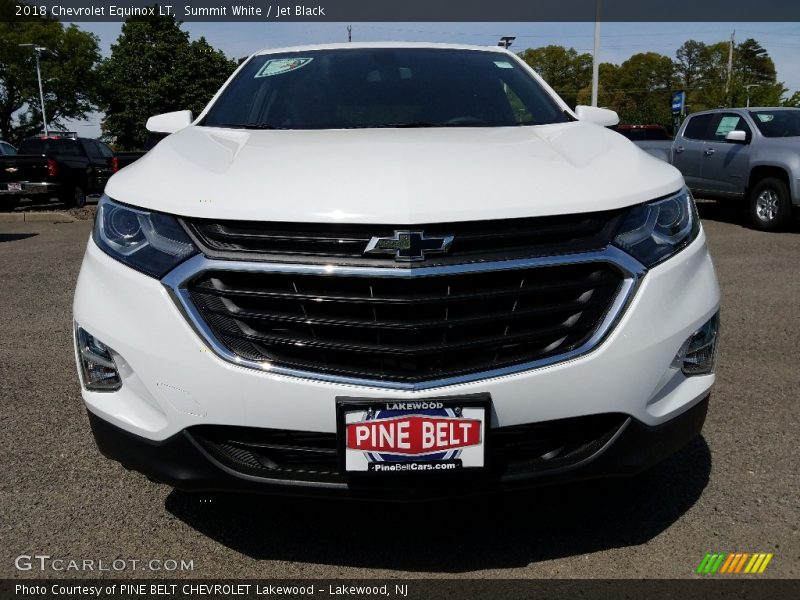 Summit White / Jet Black 2018 Chevrolet Equinox LT