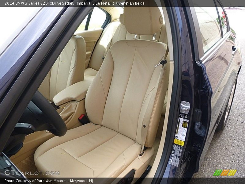 Imperial Blue Metallic / Venetian Beige 2014 BMW 3 Series 320i xDrive Sedan