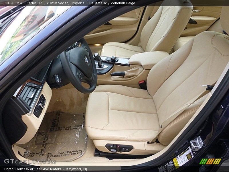 Imperial Blue Metallic / Venetian Beige 2014 BMW 3 Series 320i xDrive Sedan