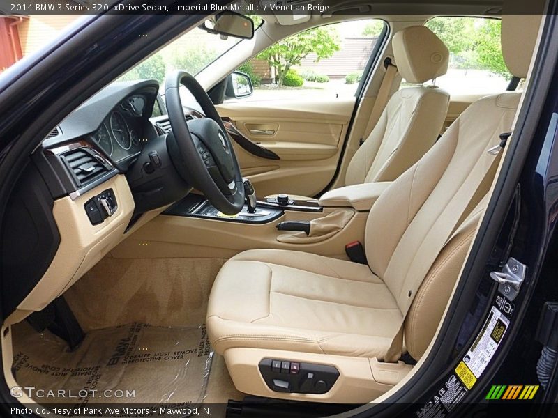 Imperial Blue Metallic / Venetian Beige 2014 BMW 3 Series 320i xDrive Sedan