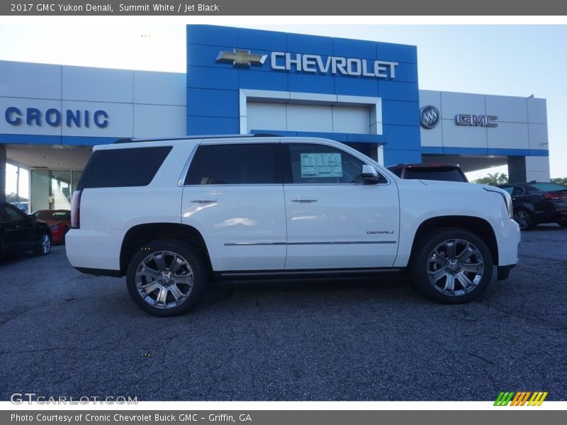 Summit White / Jet Black 2017 GMC Yukon Denali