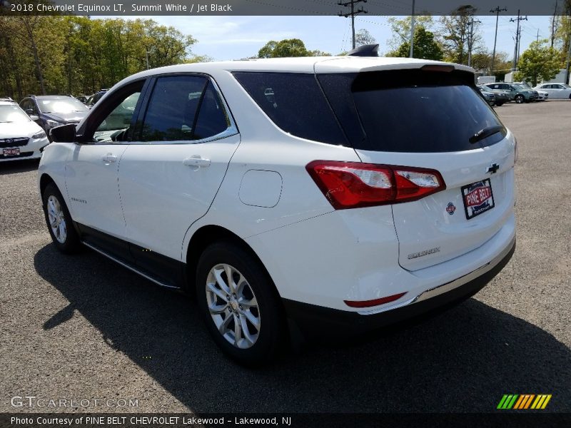 Summit White / Jet Black 2018 Chevrolet Equinox LT