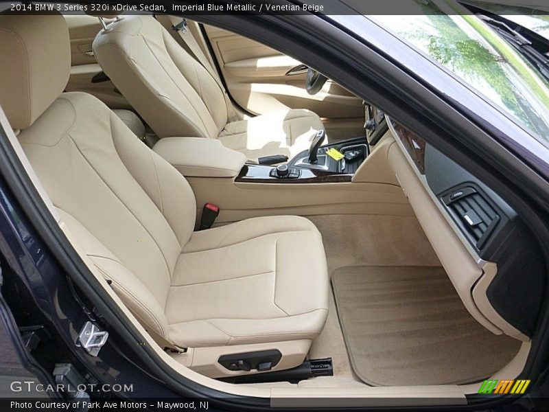 Imperial Blue Metallic / Venetian Beige 2014 BMW 3 Series 320i xDrive Sedan