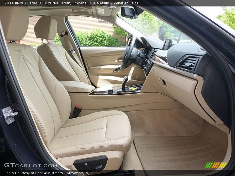 Imperial Blue Metallic / Venetian Beige 2014 BMW 3 Series 320i xDrive Sedan