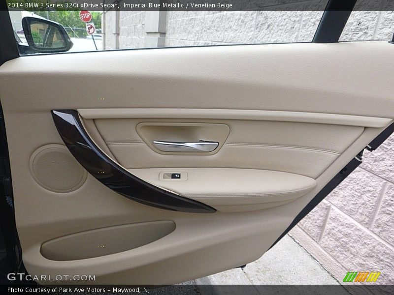 Imperial Blue Metallic / Venetian Beige 2014 BMW 3 Series 320i xDrive Sedan