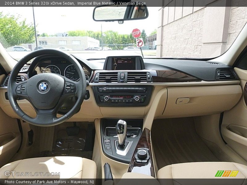 Imperial Blue Metallic / Venetian Beige 2014 BMW 3 Series 320i xDrive Sedan