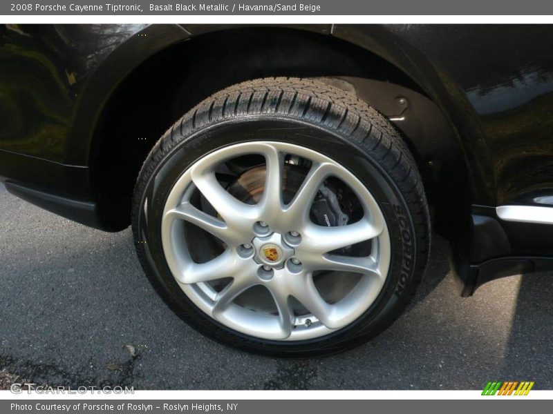 Basalt Black Metallic / Havanna/Sand Beige 2008 Porsche Cayenne Tiptronic