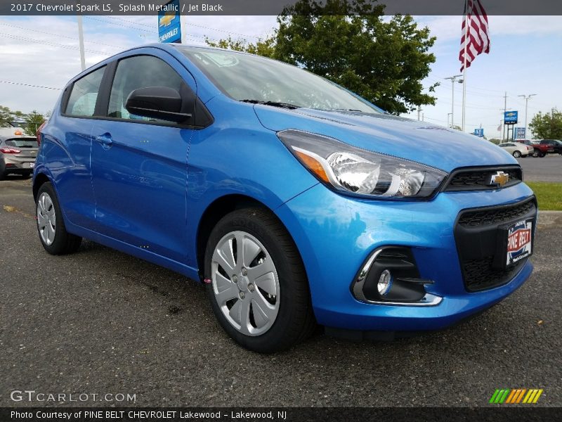 Splash Metallic / Jet Black 2017 Chevrolet Spark LS