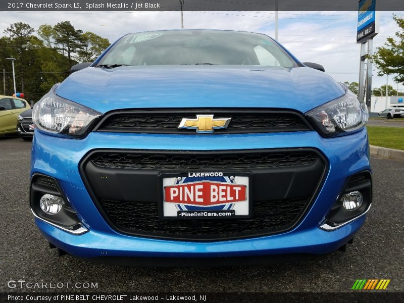 Splash Metallic / Jet Black 2017 Chevrolet Spark LS