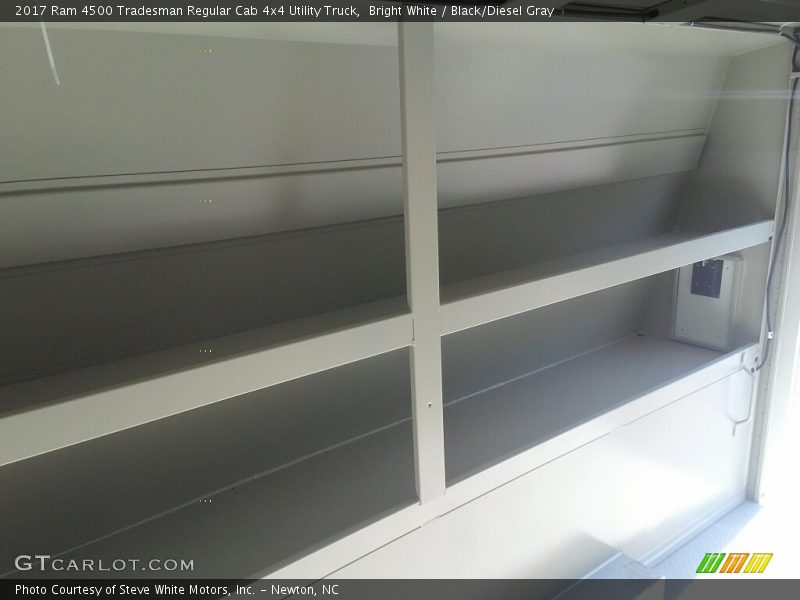 Bright White / Black/Diesel Gray 2017 Ram 4500 Tradesman Regular Cab 4x4 Utility Truck