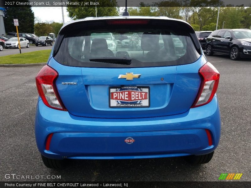 Splash Metallic / Jet Black 2017 Chevrolet Spark LS